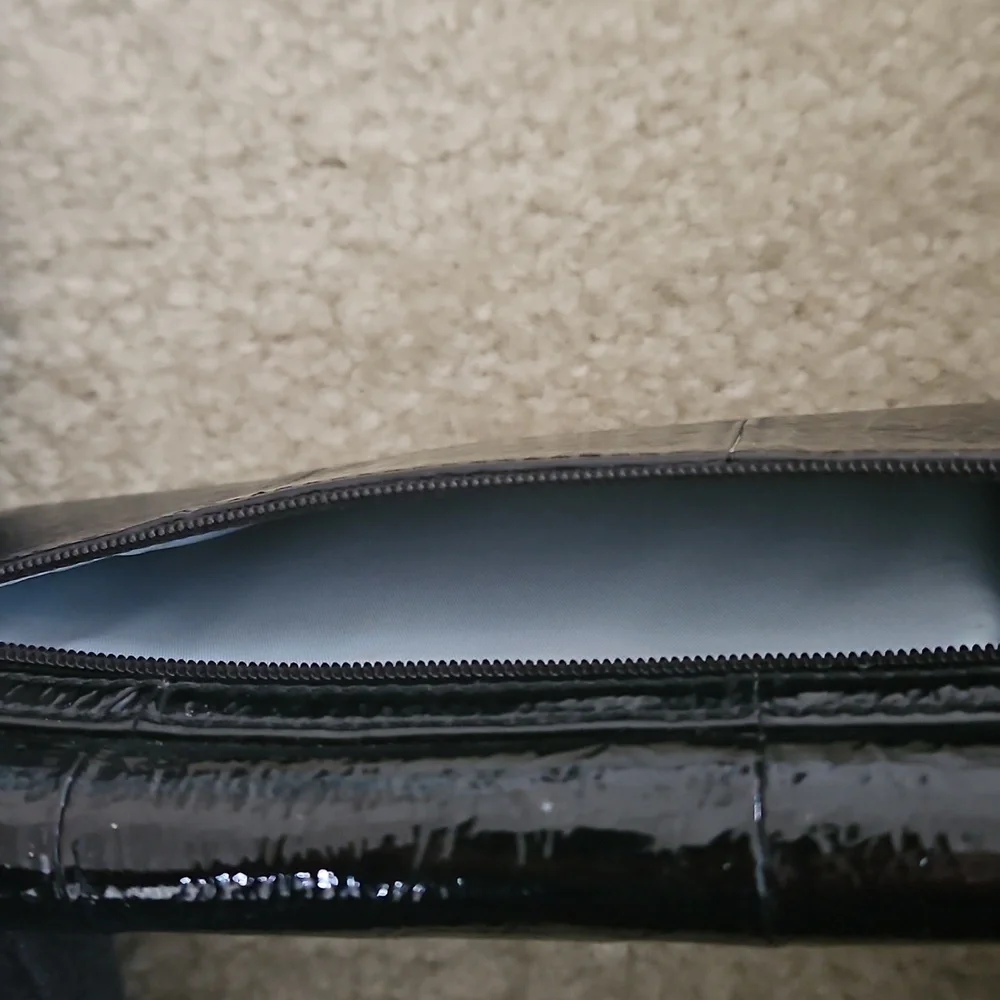 ☀️HP☀️Vintage Coach Patent Leather Checkbook Wallet - Picture 4 of 11